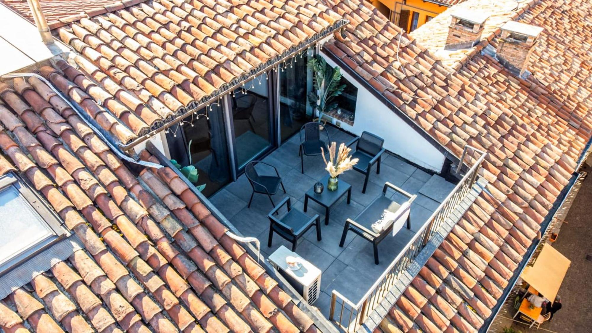 Centro Storico-Dimora Con Terrazza- Wi-Fi E Ac Apartment Asti Bagian luar foto